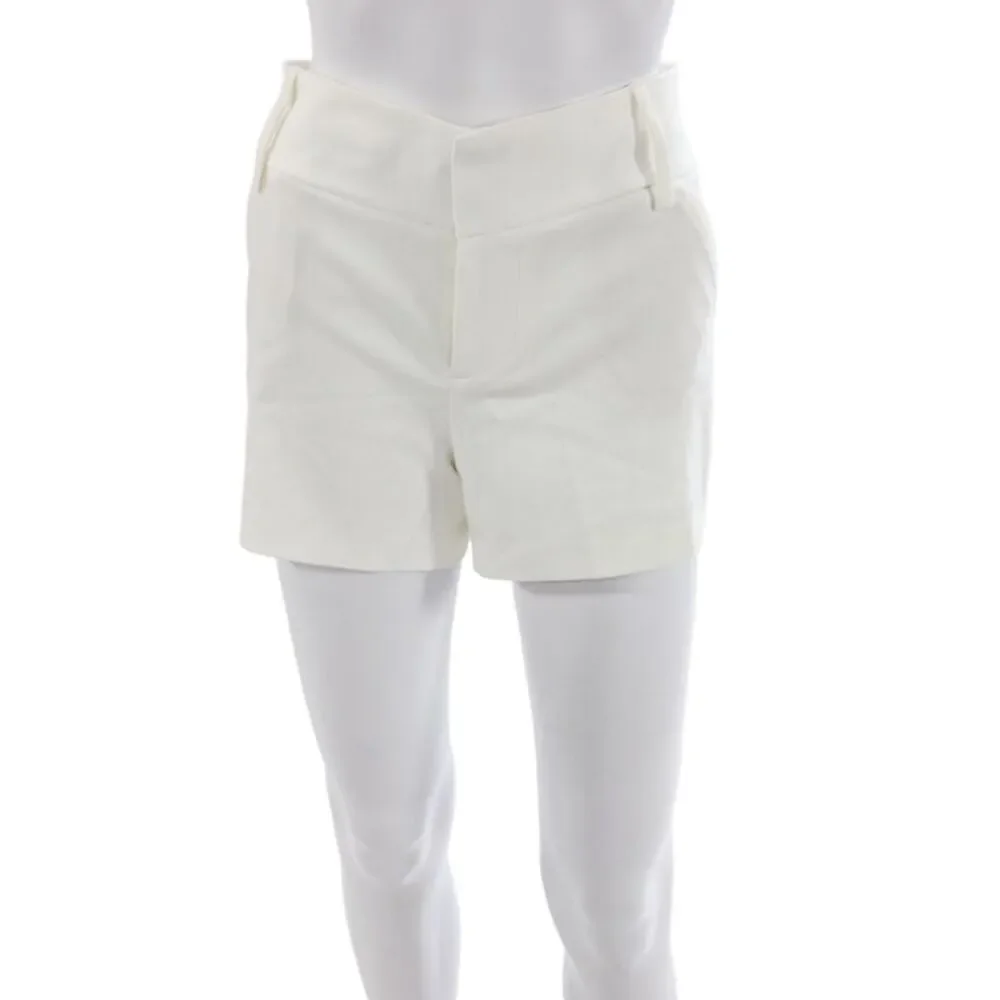 Alice + Olivia Unisex White Shorts Size 8